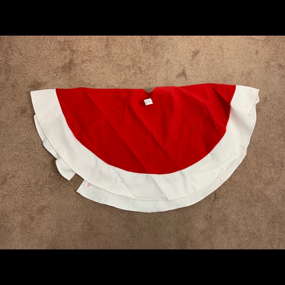 Wondershop Christmas Skirt Red White